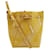 Bolsa Bucket Mansur Gavriel Mostarda de Couro Envernizado Amarelo  ref.1288070