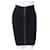 Autre Marque Contemporary Designer 6 Tier Bondage Skirt with Zip Detail Black Suede Nylon Rayon  ref.1288128
