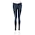 Autre Marque ZEITGENÖSSISCHE DESIGNER-Jeans mit geradem Bein Blau Baumwolle Strahl Polyurethan  ref.1288134