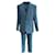 HUGO BOSS Kompletter Anzug, schlichte Weste, Hose, Weste mit Krawatte, Hose Blau  ref.1288159