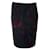 Marc Jacobs Dark Floral Motif Skirt Black Cotton  ref.1288162