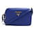 Prada Bandoliera Saffiano Blue Leather Cross Body Bag  ref.1288252