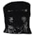 Autre Marque Haut de soirée sans bretelles à paillettes noires de créateur contemporain Polyester  ref.1288255