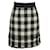 Dolce & Gabbana Black & White Wool Skirt  ref.1288259