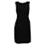 Diane Von Furstenberg Back Cocktail Dress Black Polyester Nylon  ref.1288266