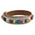 Fendi Bracelet de sac en cuir clouté coloré Multicolore  ref.1288286