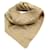 Chanel beige/ Scialle in cashmere con triangolo dorato Cachemire  ref.1288288