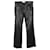 Autre Marque Pantaloni in pelle di agnello nera dal design contemporaneo Nero Agnello Pelle  ref.1288325