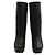Botas de cuña sin cierres estampadas Camilla Skovgaard Negro - vista 3