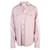 SAINT LAURENT Pockets Shirts Pink Cotton  ref.1288354