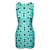 Autre Marque ZEITGENÖSSISCHES DESIGNER-Kleid mit blauem Muster Baumwolle  ref.1288359