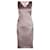 Autre Marque DESIGNER CONTEMPORAIN Robe à imprimé fleurs en bronze Coton Polyester Elasthane  ref.1288389
