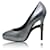 Autre Marque CONTEMPORARY DESIGNER Silver Pump With lined Heel Effect Silvery  ref.1288411