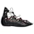 Autre Marque CONTEMPORARY DESIGNER Leather Lace Up Sandals Black  ref.1288433