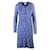 MISSONI knitted dress Navy blue Cotton Viscose  ref.1288436