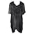 Issey Miyake Black Draped dress Polyester  ref.1288472