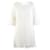 Autre Marque Vestido de renda branca de designer contemporâneo Branco Algodão  ref.1288484