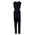 JONATHAN SIMKHAI Sleeveless Skinny Jumpsuit Black Polyester Acrylic  ref.1288488