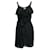 Autre Marque CONTEMPORARY DESIGNER Navy Blue Dress with Pleats Polyester  ref.1288561