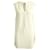 Céline CELINE Creme Tunic White Cotton Polyester Viscose Elastane Polyamide  ref.1288574