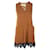 Autre Marque CONTEMPORARY DESIGNER Brown Dress with Lace Cotton  ref.1288575