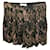 EMILIO PUCCI Brown and Black Lace Shorts Viscose Polyamide  ref.1288593