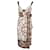 Diane Von Furstenberg Tokalau Sleeveless Silk Wrap Dress Tan Brown & Black  ref.1288595
