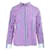 MAJE Pink Print Shirt with Buttons on sleeves Cotton  ref.1288599