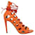 Autre Marque DESIGNER CONTEMPORANEO Clementine Snake Amazon Strappy Heels Arancione  ref.1288659