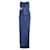 Autre Marque CONTEMPORARY DESIGNER Navy Blue Maxi Evening Dress Silk  ref.1288682
