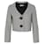 Autre Marque CONTEMPORARY DESIGNER Black and White Striped Short Blazer Multiple colors  ref.1288743