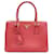 Prada  Saffiano Lux Tote/Shoulder Bag Red  ref.1288764