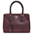 Prada  Saffiano Lux Tote/Shoulder Bag Dark red  ref.1288774