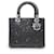 Dior Christian  Lady Bag Medium Black  ref.1288780