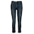Autre Marque Jeans blu dal design contemporaneo con orlo grezzo Cotone Elastan  ref.1288819