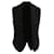 Autre Marque Chaleco en capas negro de diseñador contemporáneo Poliéster  ref.1288821
