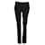 Pantalones negros clásicos de Diane Von Furstenberg Elastano  ref.1288834