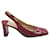 Zapatos de salón en rosa oscuro con tacón en bloque de Louis Vuitton Cuero  ref.1288847