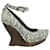 Autre Marque Mcq By Alexander Mcqueen Snakeskin Studded Wedges Leather  ref.1288888