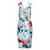 Autre Marque Zeitgenössisches Designerkleid mit V-Ausschnitt und farbenfrohem Aufdruck Mehrfarben Polyester  ref.1288893