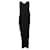 Autre Marque Vestido largo sin mangas negro de diseñador contemporáneo  ref.1288899