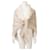 Gucci Fox-Trimmed GG Shawl Beige Silk Wool  ref.1288956