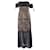 RACHEL ZOE Black Nude Lace Dress  ref.1289034