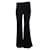 Autre Marque CONTEMPORARY DESIGNER Pantalon évasé en velours Rule Breaker femme de coloris noir  ref.1289048