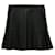 Minifalda Sandro de piel de cordero negra Negro Algodón  ref.1289060