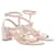 Valentino Rockstud Accents Leather Gladiator Sandals Pink  ref.1289065