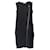 Stella Mc Cartney Stella McCartney Asymmetrisches Kleid mit Reißverschluss Schwarz Baumwolle Elasthan Strahl Acetat  ref.1289077