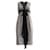 Autre Marque CONTEMPORARY DESIGNER Grey and Black Dress Silk  ref.1289100