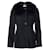 Autre Marque CONTEMPORARY DESIGNER Wool Overcoat Black  ref.1289113
