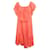 REFORMATION Oversized Flattering Coral Dress  ref.1289123